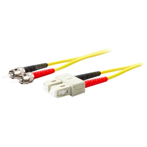Addon ADD-ST-SC-15M9SMF Cables Addon 15m Sc (male) To St (male) Yellow Os2 Duplex Fiber Ofnr (riser-rated) Patch Cable - 100% Compa Addstsc15m9smf 821455072028