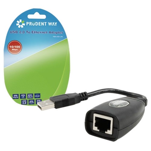 Prudent Way Inc PWI-USB-LAN Network Cards Usb 2.0 Ethernet Adapter Pwiusblan 818216745024