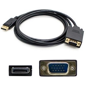 Addon DP2VGA-HDMI-DVI-B Miscellaneous Kits 3pk Displayport 1.2 Male To Dvi, Hdmi, Vga Female Black Adapters Which Comes In A Bundle For Resolut Dp2vgahdmidvib 821455072394