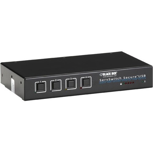 Black Box SW4009A-USB-EAL KVM Switchboxes Black Box Serverswitch Kvm Switchbox - 4 Computer(s) - 1 Local User(s) - 1920 X 1280 - 3 X Usb1 X Vg Sw4009ausbeal 822088118367