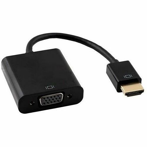 Kendall Howard, Inc HDMIVGA-MF-ADPT Connector Adapters Unirise Hdmi/vga Video Adapter - Hdmi Digital Audio/video Male - 15-pin Hd-15 Vga Female (hdmivga-mf Hdmivgamfadpt 893339058909