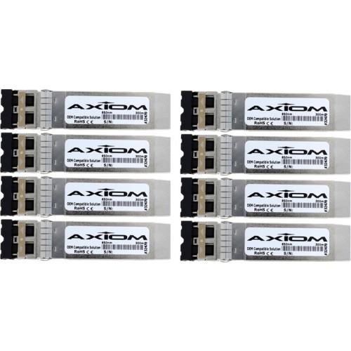 Axiom Memory 10G-SFPP-USR-8-E-AX Switch Modules 10gbase-usr Sfp+ Transceiver (8-pack) For Brocade - 10g-sfpp-usr-8-e 10gsfppusr8eax 662705205724