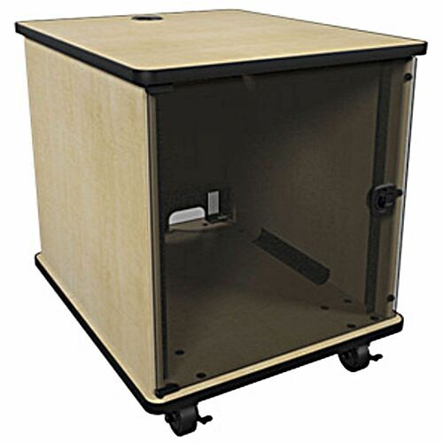 Middle Atlantic MFR-1227KM Rack Equipment Middle Atlantic Mfr Series 12ru Mobile Furniture Rack - Knotted Maple - For A/v Equipment - 12u Rack Mfr1227km 656747193392