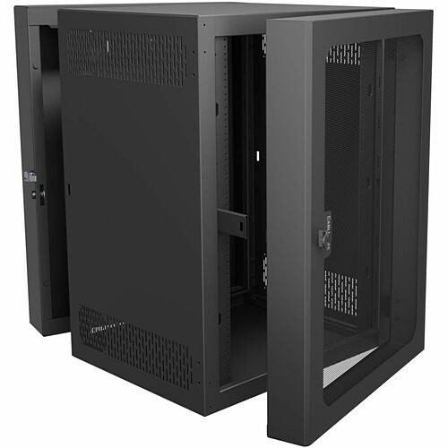 Middle Atlantic CWR-18-30VD4 Rack Equipment Middle Atlantic Cwr-18-30vd4 Vented Door Rack Cabinet (6-rings) - For Patch Panel - 18u Rack Height  Cwr1830vd4 656747113499