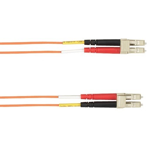 Black Box FOCMR62-001M-LCLC-OR Cables Black Box Fiber Optic Duplex Patch Network Cable - 3.20 Ft Fiber Optic Network Cable For Network Dev Focmr62001mlclcor 822088091349