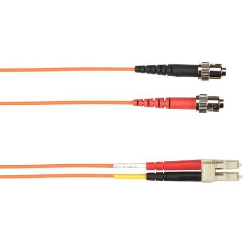 Black Box FOCMR62-010M-STLC-OR Cables Black Box Fiber Optic Duplex Patch Network Cable - 32.80 Ft Fiber Optic Network Cable For Network De Focmr62010mstlcor 013269150522