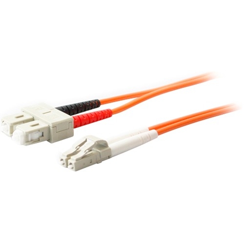 Addon ADD-SC-LC-6M6MMF Cables Addon 6m Lc (male) To Sc (male) Orange Om1 Duplex Fiber Ofnr (riser-rated) Patch Cable - 100% Compat Addsclc6m6mmf 821455082799