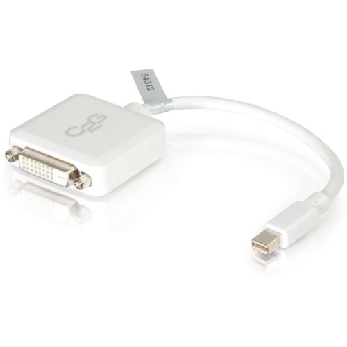 C2g 54312 Cables C2g 8in Mini Displayport To Dvi Adapter - M/f - Dvi/mini Displayport For Notebook, Tablet, Monitor,  008443048764