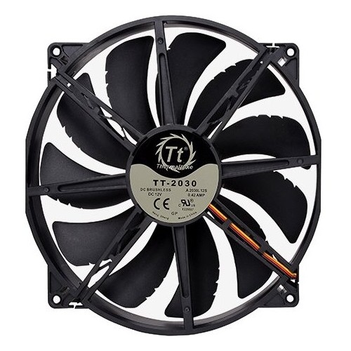 Thermaltake CL-F015-PL20BL-A Processor/Case Fans Thermaltake Pure 20 Dc Fan - 7.87" Maximum Fan Diameter - 1 X Fan(s) - 969.8 Gal/min Maximum Airflow Clf015pl20bla 818242555673
