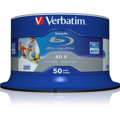 Verbatim 98485 DVD/CD Media 16x 25gb Blu-ray Recordable Media 023942984856