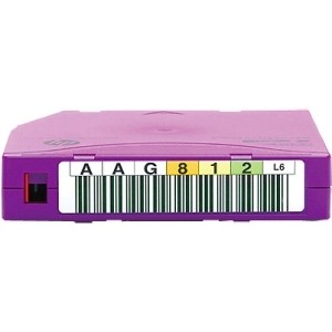 Hp C7976BL Tape Media Lto-6 Ultrium 6.25tb Bafe Rw Custom Labeled Data Cartridge 20 Pack 887758443408