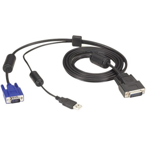 Black Box EHNSECURE2-0006 Cables Black Box Kvm Switch Cable - Vga And Usb To Hd26 - 6 Ft Kvm Cable For Kvm Switch - First End: 1 X Hd Ehnsecure20006 822088067566