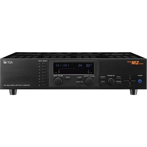 Toa A-9240SHM2CU A/V Receivers & Amplifiers Toa A-9240shm2 Amplifier - 240 W Rms - 1 Channel - Aluminum Hairline, Black - 0% Thd - 20 Hz To 20 K A9240shm2cu 