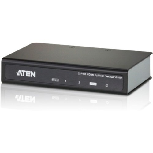 Aten VS182A Signal Splitters/Amplifiers Aten 2-port Hdmi Splitter - 1 X Hdmi In - 2 X Hdmi Out (vs182a) 672792004360