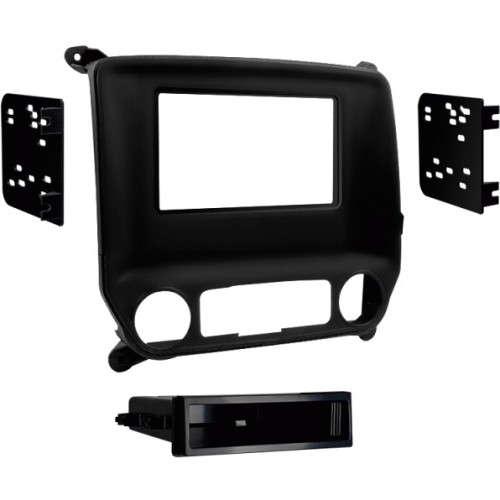 Metra 99-3014G Miscellaneous Kits Metra 99-3014g Iso Double-din/iso Din Installation Kit For Select 2014 Through 2019 Chevrolet Silver 993014g 012301094053