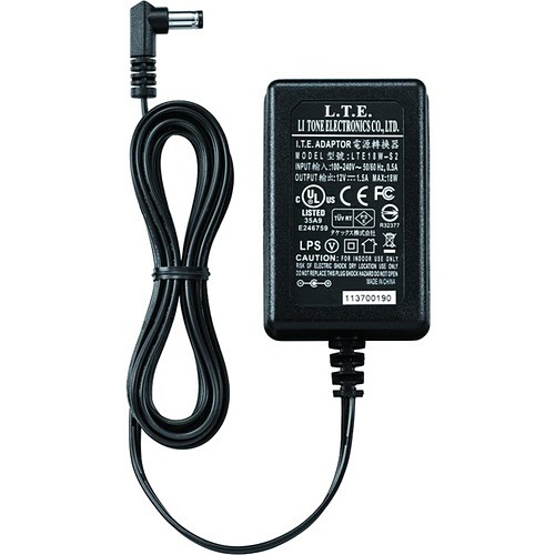 Toa AD-1215P Power Adapters Toa Ad-1215p Ac Adapter - 18 W - 120 V Ac, 230 V Ac Input - 12 V Dc Output - 1.50 A - Black Ad1215p 