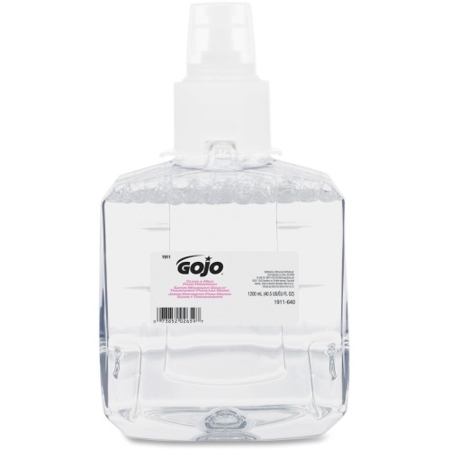 Gojo Industries, Inc 191102 Soaps & Sanitizers Ltx12 Clear Mild Foam Handwash Refill GOJ191102CT 801201165242
