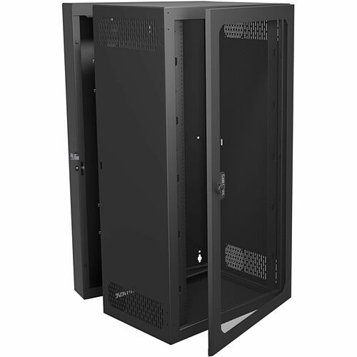 Middle Atlantic CWR-26-26VD Rack Equipment Middle Atlantic Cwr-26-26vd Vented Door Rack Cabinet (8-rings) - For Patch Panel - 26u Rack Height X Cwr2626vd 656747113215
