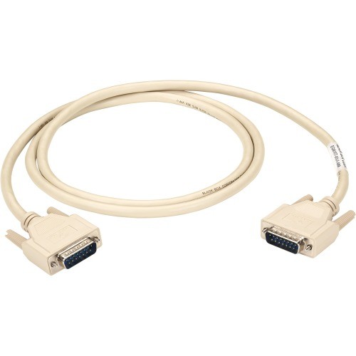 Black Box EGM16T-0005-MM Cables Black Box Db15 Thumbscrew Cable - Male/male, 5-ft. - 5 Ft Serial Data Transfer Cable - First End: 1  Egm16t0005mm 093007373369