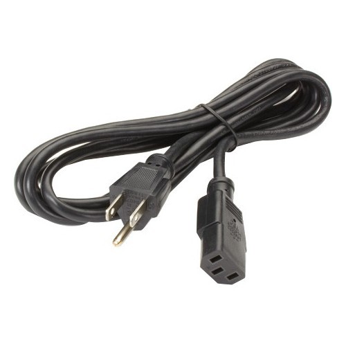 Black Box EPXR08 Power Cords Black Box Pc/monitor Power Cord, Nema 5-15p To Iec-60320-c13, 6.5-ft. (2-m) - For Computer, Monitor  012714914436