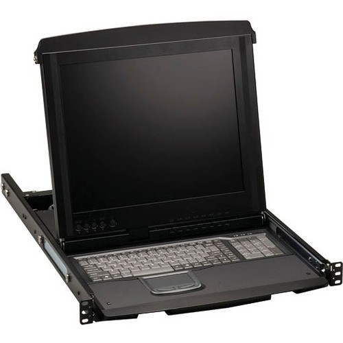 Black Box KVT517A-8UV Rackmount LCDs Servview V With 8-port Kvm Switch, Vga, Usb, Ps/2 Kvt517a8uv 822088103813