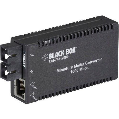Black Box LGC010A-R2 Transceivers/Media Converters Black Box Multipower Lgc010a-r2 Transceiver/media Converter - 1 X Network (rj-45) - 1 X Sc Ports - 0 Lgc010ar2 641676615152