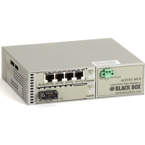 Black Box MT1430A-SM-SC Multiplexers Black Box T1/e1 To Fiber Mux, Single-mode Duplex Sc, 30 Km - Optical Fiber, Coaxial - Taa Compliant  Mt1430asmsc 093007148738