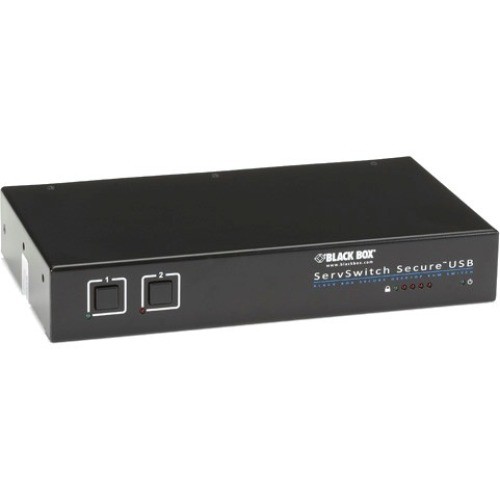 Black Box SW2006A-USB-EAL KVM Switchboxes Black Box Servswitch Km Switchbox - 2 Computer(s) - 1 Local User(s) - 1920 X 1280 - 3 X Usb1 X Vga ( Sw2006ausbeal 093007662302