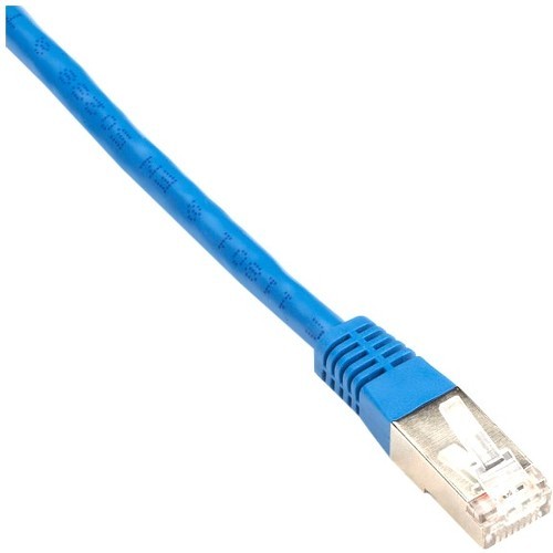 Black Box EVNSL0272BL-0010 Cables Black Box Cat6 250-mhz Stranded Patch Cable Slim Molded Boot - S/ftp, Cm Pvc, Blue, 10ft - 10 Ft Cat Evnsl0272bl0010 013269034853