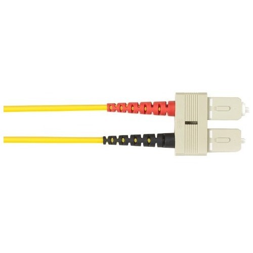 Black Box FOCMPSM-003M-SCSC-YL Cables 3-m, Sc-sc, Single-mode, Plenum, Yellow Fiber Optic Cable Focmpsm003mscscyl 822088087564
