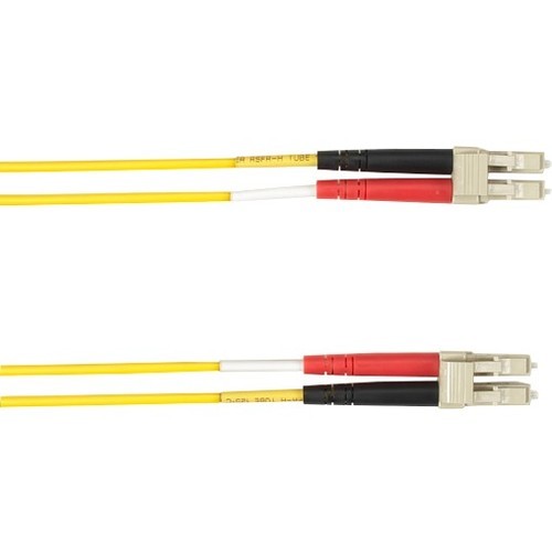 Black Box FOCMR50-002M-LCLC-YL Cables 2-m, Lc-lc, 50-micron, Multimode, Pvc, Yellow Fiber Optic Cable Focmr50002mlclcyl 822088089636
