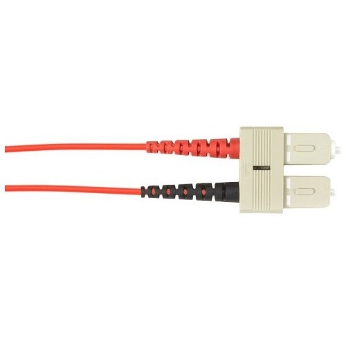 Black Box FOCMR50-003M-SCSC-RD Cables Black Box 3-m, Sc-sc, 50-micron, Multimode, Pvc, Red Fiber Optic Cable - 9.84 Ft Fiber Optic Network Focmr50003mscscrd 