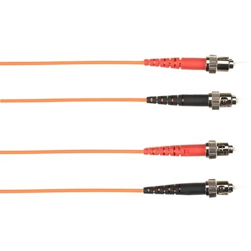 Black Box FOCMR62-001M-STST-OR Cables Black Box Fiber Optic Duplex Patch Network Cable - 3.20 Ft Fiber Optic Network Cable For Network Dev Focmr62001mststor 822088091783