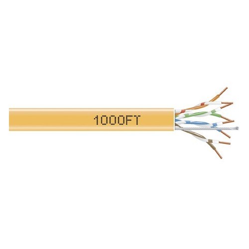 Black Box EYN866A-PB-1000 Cables Black Box Cat6 550-mhz Solid Bulk Cable Utp Cmr Pvc Orange 1000ft Pull-box - 1000 Ft Category 6 Netw Eyn866apb1000 039510090539