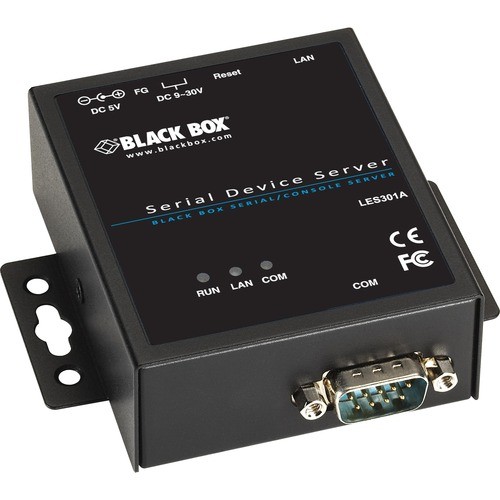 Black Box LES301A Terminal & Device Servers Black Box Les300 Device Server - Twisted Pair - 1 X Network (rj-45) - 1 X Serial Port - 100base-tx - 013269142787