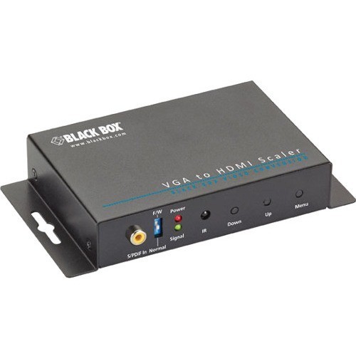 Black Box AVSC-VGA-HDMI-R2 Video Capturing Cards Black Box Vga-to-hdmi Converter Scaler With Audio - Functions: Video Conversion, Video Scaling, De-i Avscvgahdmir2 822088071662