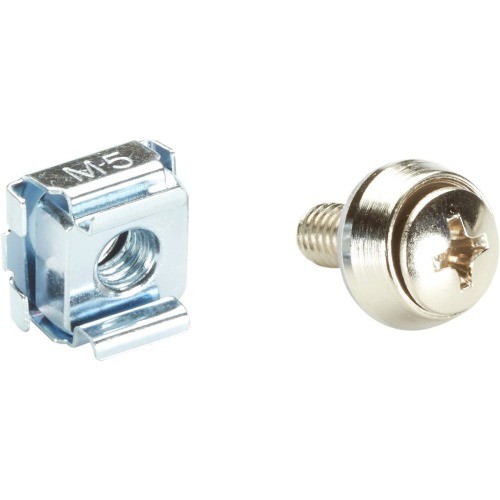 Black Box RM409 Fasteners Black Box M5 Rail Hardware Pack - 20 Cage Nuts And Screws - Rail Screw, Cage Nut (rm409) 822088114512