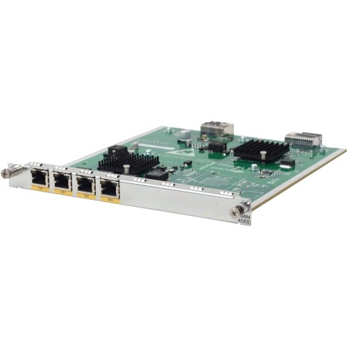 Hp JG421A Switch Modules Hpe Msr 4-port Gig-t Hmim Module - For Data Networking - 4 X Rj-45 10/100/1000base-t Lan (jg421a) 