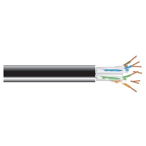 Black Box C6ABC50-BK-1000 Cables Black Box Gigatrue Cat.6a Utp Network Cable - 1000 Ft Category 6a Network Cable For Server, Switch,  C6abc50bk1000 013269156876