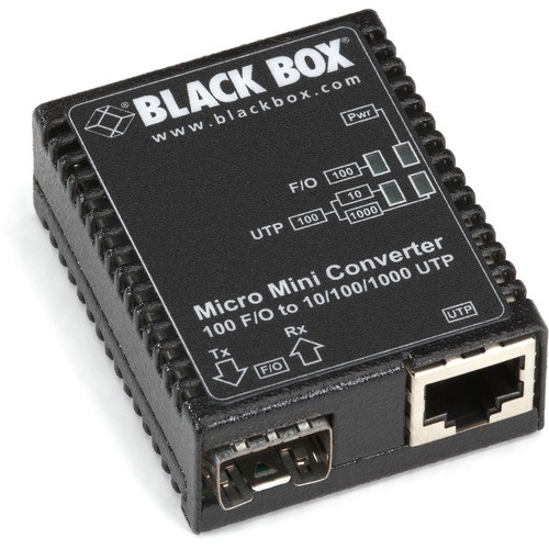 Black Box LMC400A Transceivers/Media Converters Black Box Micro Mini Lmc400a Transceiver/media Converter - 1 X Network (rj-45) - Fast Ethernet, Giga 013269144385