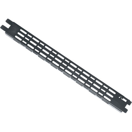 Middle Atlantic LL-VC17-4 Cable Management Middle Atlantic Lever Lock, Vertical Channel, 13.6"h, 4 Pc - Cable Channel - Black Powder Coat - Ste Llvc174 656747142055