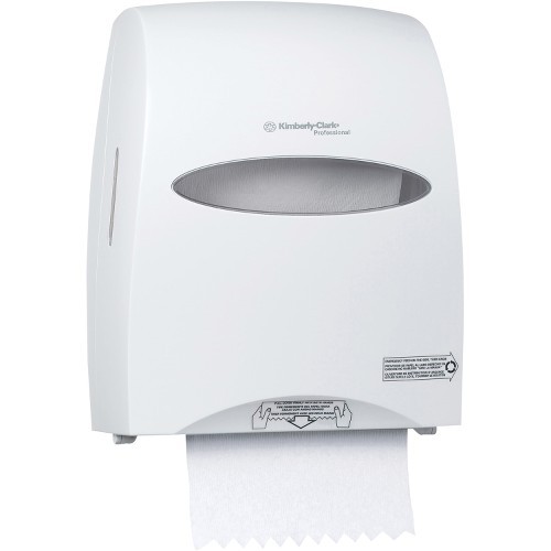 Kleenex 09991 Tissue & Napkin Dispensers Sanitouch Manual Hard Roll Towel Dispenser KCC09991 036000099911