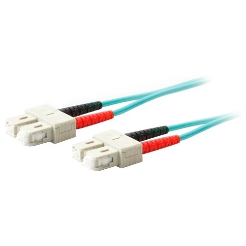 Addon ADD-SC-SC-7M5OM4 Cables Addon 7m Sc (male) To Sc (male) Aqua Om4 Duplex Fiber Ofnr (riser-rated) Patch Cable - 100% Compatib Addscsc7m5om4 821455087411