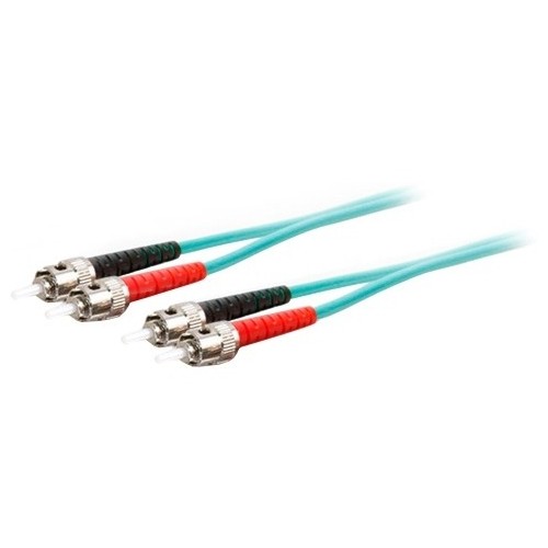 Addon ADD-ST-ST-5M5OM4 Cables Addon 5m St (male) To St (male) Aqua Om4 Duplex Fiber Ofnr (riser-rated) Patch Cable - 100% Compatib Addstst5m5om4 821455087275
