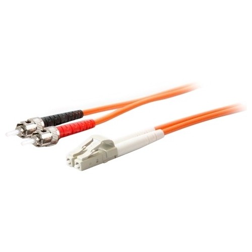 Addon ADD-ST-LC-5M6MMF Cables Addon 5m Lc (male) To St (male) Orange Om1 Duplex Fiber Ofnr (riser-rated) Patch Cable - 100% Compat Addstlc5m6mmf 821455142738