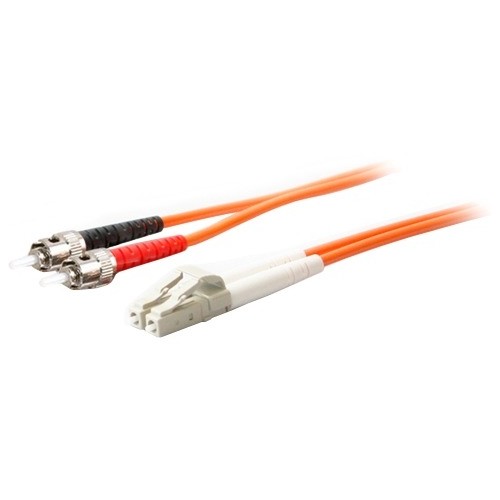Addon ADD-ST-LC-1M6MMF Cables Addon 1m Lc (male) To St (male) Orange Om1 Duplex Fiber Ofnr (riser-rated) Patch Cable - 100% Compat Addstlc1m6mmf 818279622560