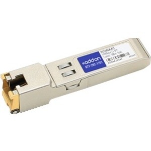 Addon 81Y1618-AO Switch Modules Addon Ibm 81y1618 Compatible Taa Compliant 10/100/1000base-tx Sfp Transceiver (copper, 100m, Rj-45)  81y1618ao 821455088852