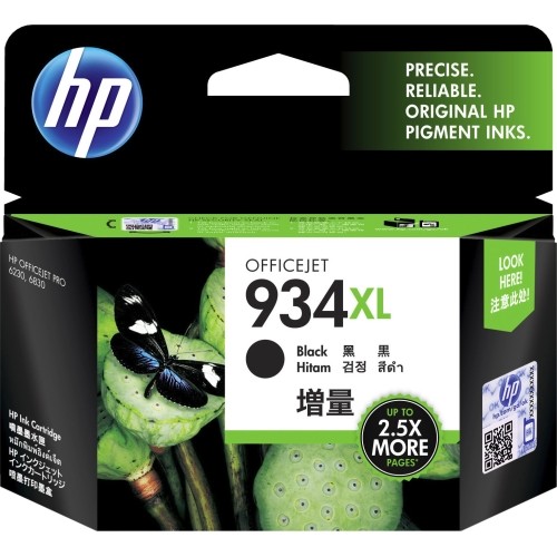 Hp C2P23AN#140 Toners & Ink Cartridges 934xl High Yield Black Original Ink Cartridge C2p23an140 993244104569