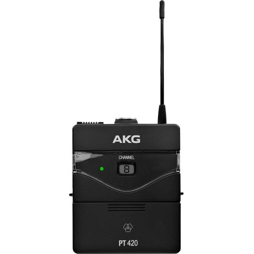 Harman Pro 3412H00010 Wireless Microphone Systems Akg Pt420 Professional Wireless Body-pack Transmitter - 530.03 Mhz To 559 Mhz Operating Frequency (3 0885038036258