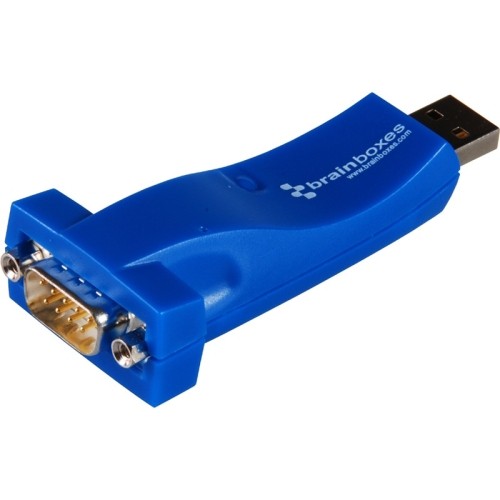 Brainboxes US-324-X100C Connector Adapters Brainboxes 1 Port Rs422/485 Usb To Serial Adapter - 1 X Usb 2.0 Usb - 1 X 9-pin Db-9 Rs-422/485 Seri Us324x100c 837324003437
